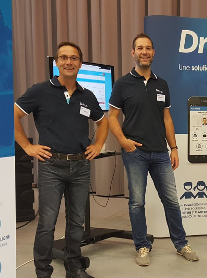 Les fondateurs du logiciel Drivup
