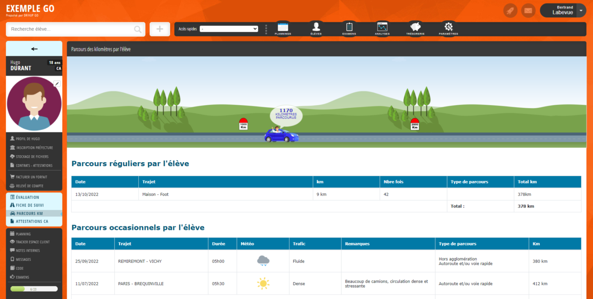 Drivup GO - La gestion en tout simplicité